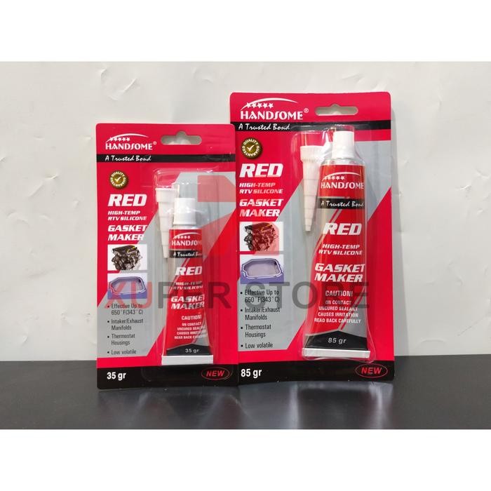 HANDSOME LEM RED SILICONE - LEM GASKET MAKER