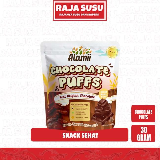 

ALAMII CHOCOLATE PUFFS 30 GR NEW - RAJA SUSU
