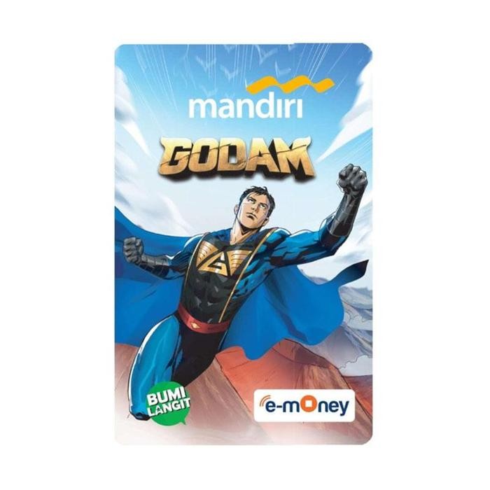NEW Mandiri E-Money edisi Bumi Langit - Godam Kartu Emoney