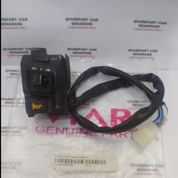 Holder Switch Sein Klakson Viar Karya Roda 3 Tombol Klakson Viar
