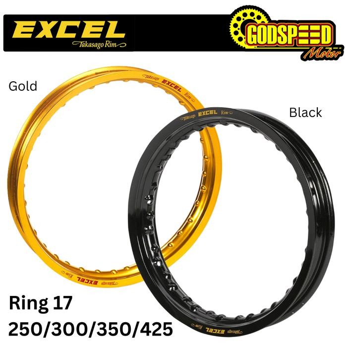 VELG TAKASAGO EXCEL RIM / MADE IN JAPAN ORI 17X300 / 17 300 SUPERMOTO