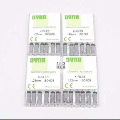 

Promo! Dental Kfile #8 Ss 25Mm / K-File Stainless Steel 008 010 / File Gi