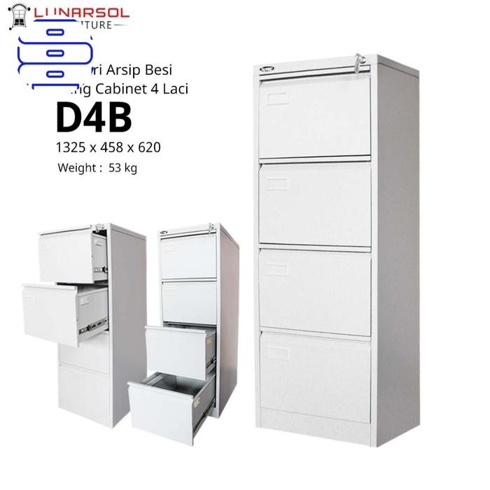 

Hot Sale! Nota Invoice Rak Lemari File Kantor Office Cabinet Besi 4 Laci
