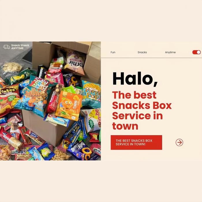 

Snack Shack Gift Box! HALAL Snack Import dan Local