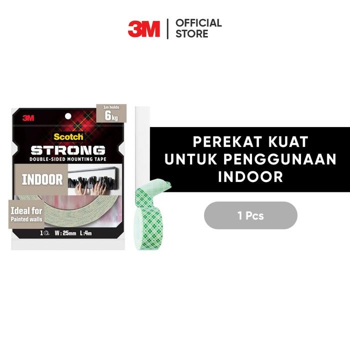 

3M Scotch Perekat Isolasi Indoor Mounting Tape 110-M25 25 MM X 4 M
