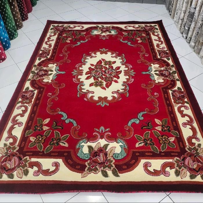 Concord Karpet Lantai Ambal 300X400 Kado Keluarga Jumbo, Tebal, Mewah, Estetik Untuk Ruangan Besar
