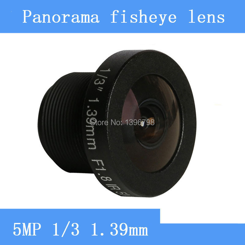 PU`Aimetis CCTV lenses 5MP 1/3 HD 360 1.39 mm fisheye panoramic