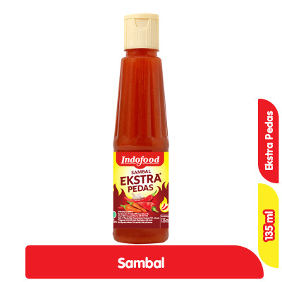 

Indofood Sambal Ekstra Pedas Botol 135 ml