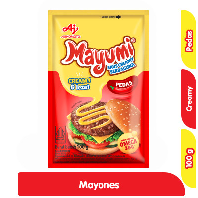 

Mayumi Saus Mayones Pedas 100 g