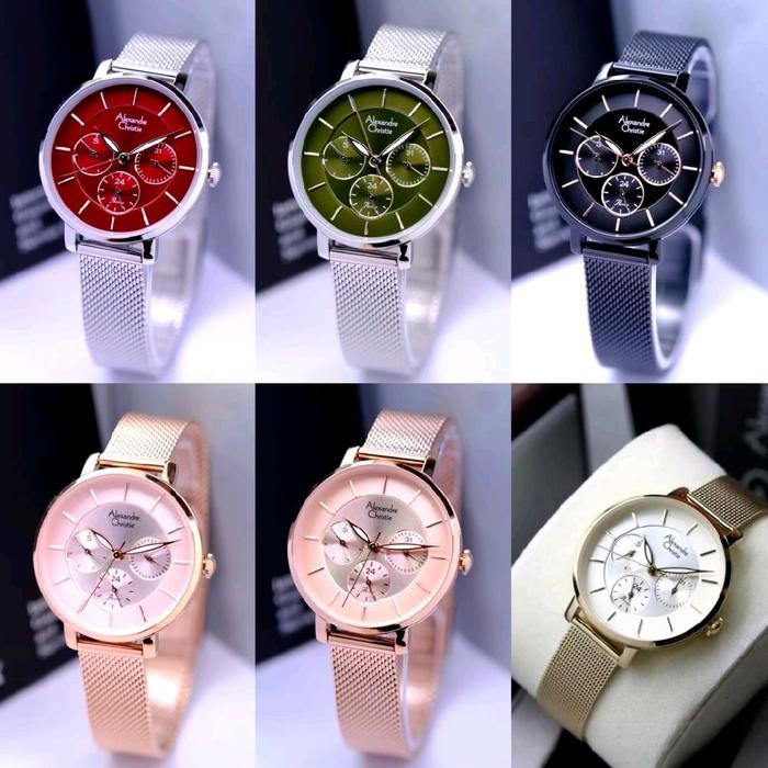 TERMURAH Jam Tangan Wanita Alexandre 2870 AC2870 AC 2870 [ginal] Watch Stainless READY STOCK