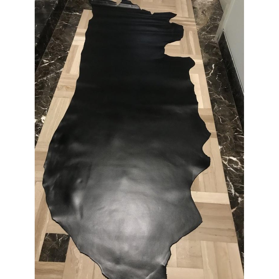 

(Allthebest) Kulit Sapi lembaran Pull up warna hitam 12 square feet