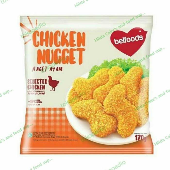 

(Allthebest) Belfoods Chicken nugget S 170 gr Naget Ayam Belfood instan Kurir/paxel
