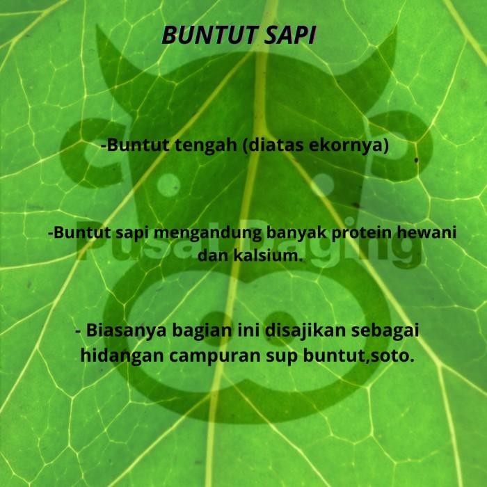 

(Allthebest) Tulang Buntut sapi lokal 1kilo