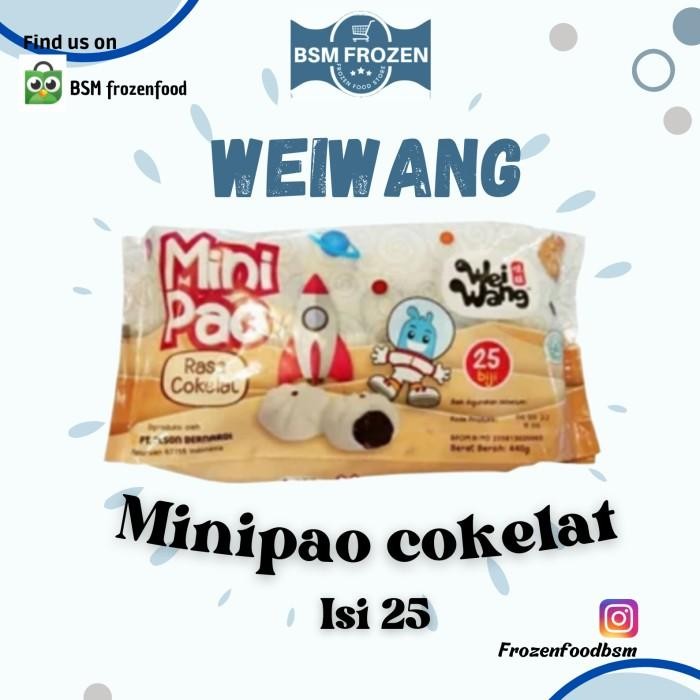 

(Allthebest) weiwang minipao coklat 25pcs 440g