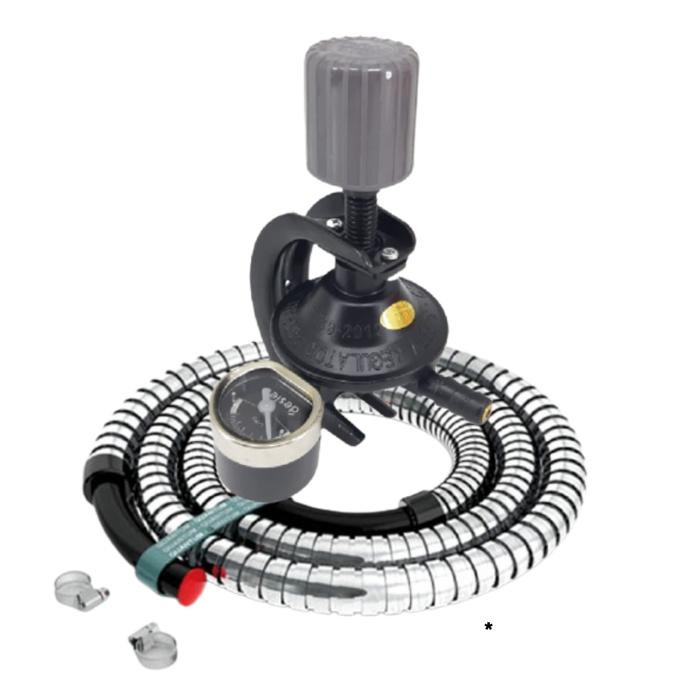 TERLARIS SELANG REGULATOR KOMPOR GAS PAKET REGULATOR DESTEC 201 M + SELANG GAS