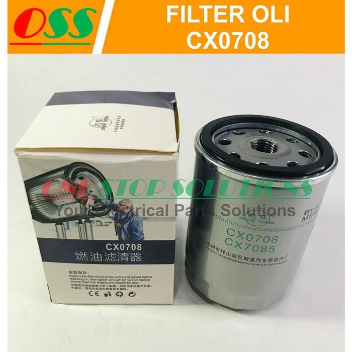 TERLARIS Diskon Filter Oli Oil Filter Solar Fuel Filter Cx0708 Cx7085 Genset