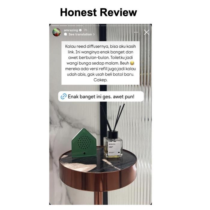 (Allthebest) Reed Diffuser Tuberose 50ml - Semana