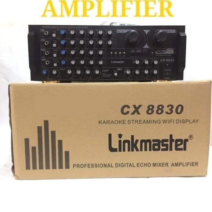 Power Amplifier Linkmaster CX 8830 power mixer amplifier bluetooth