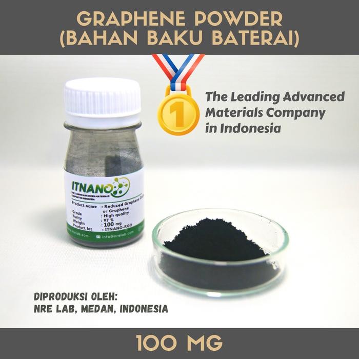Graphene / Grafena / Reduced Graphene Oxide Serbuk - 100 mg
