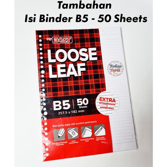 

BINDER NOTE RESLETING B5 RING 26 LUBANG / BINDER RESELTING / AGENDA KODE 1318