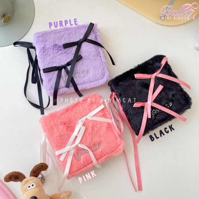 

BIBIMCAT - BALLET MINI BINDER PHOTOCARD 3 RING / ALBUM FLUFFY BULU PC POLAROID 1P KODE 57