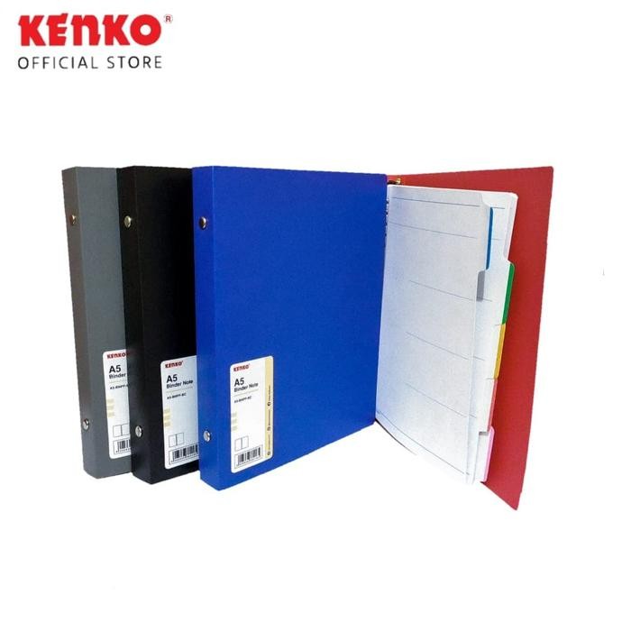 

KENKO BINDER NOTE A5-BNPP-BC ( BOLD COLOR ) KODE 584