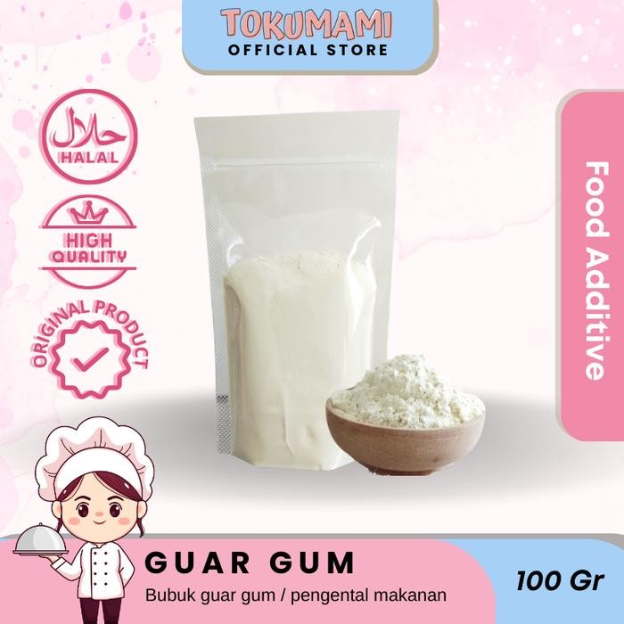 

Tokumami - Guar Gum / Bubuk Pengental Makanan 100 Gram