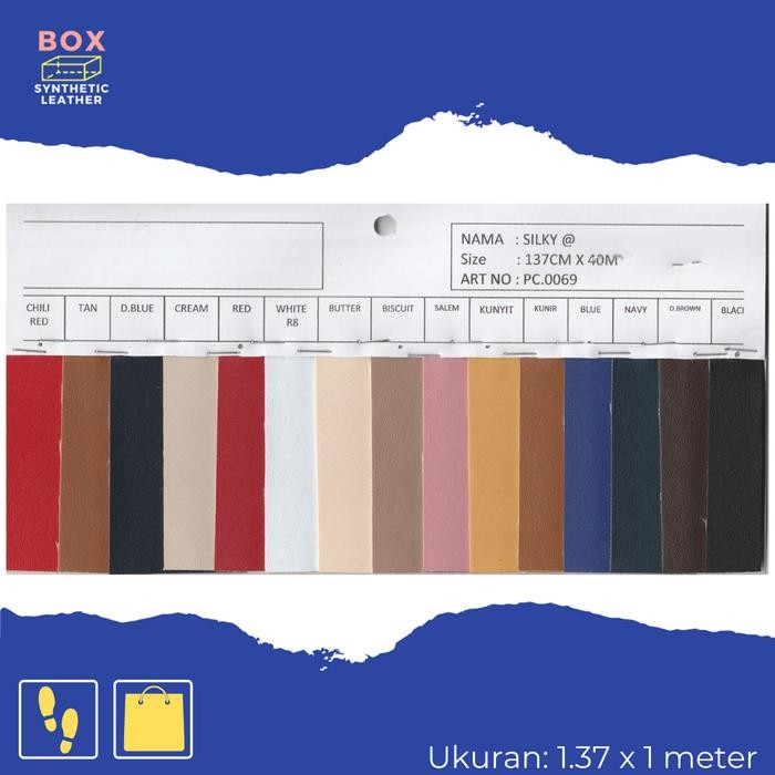 

KULIT SINTETIS / OSCAR METERAN (1.37M X 1M) - SILKY KODE 642