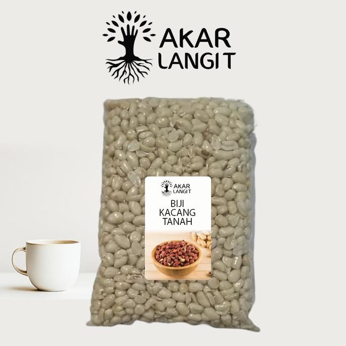 

Kacang Tanah Kupas 1Kg Jago [Besar] - Akarlangit