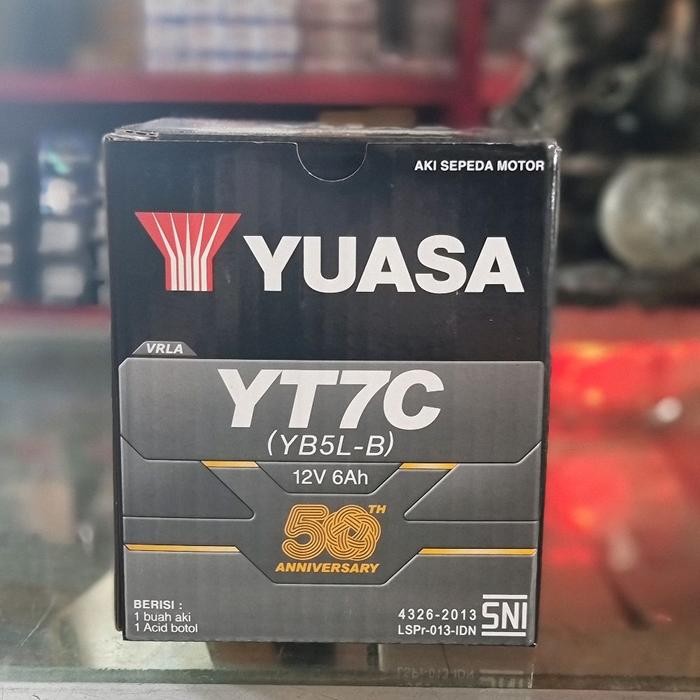 Langsung Kirim ! Aki Yuasa YT7C