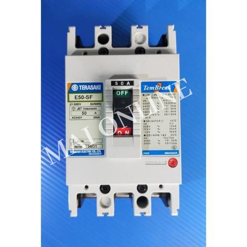 Mcb Mccb 3P 50A E50Sf 50 A Terasaki Jepang Schneider Abb Chint