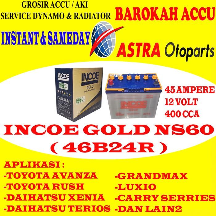 Incoe Gold Ns60 / 46B24R Hybrid Dari Astra Otoparts