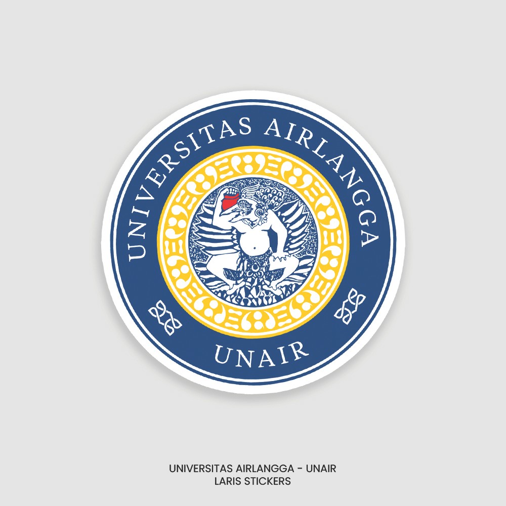 Sticker UNAIR Universitas Airlangga