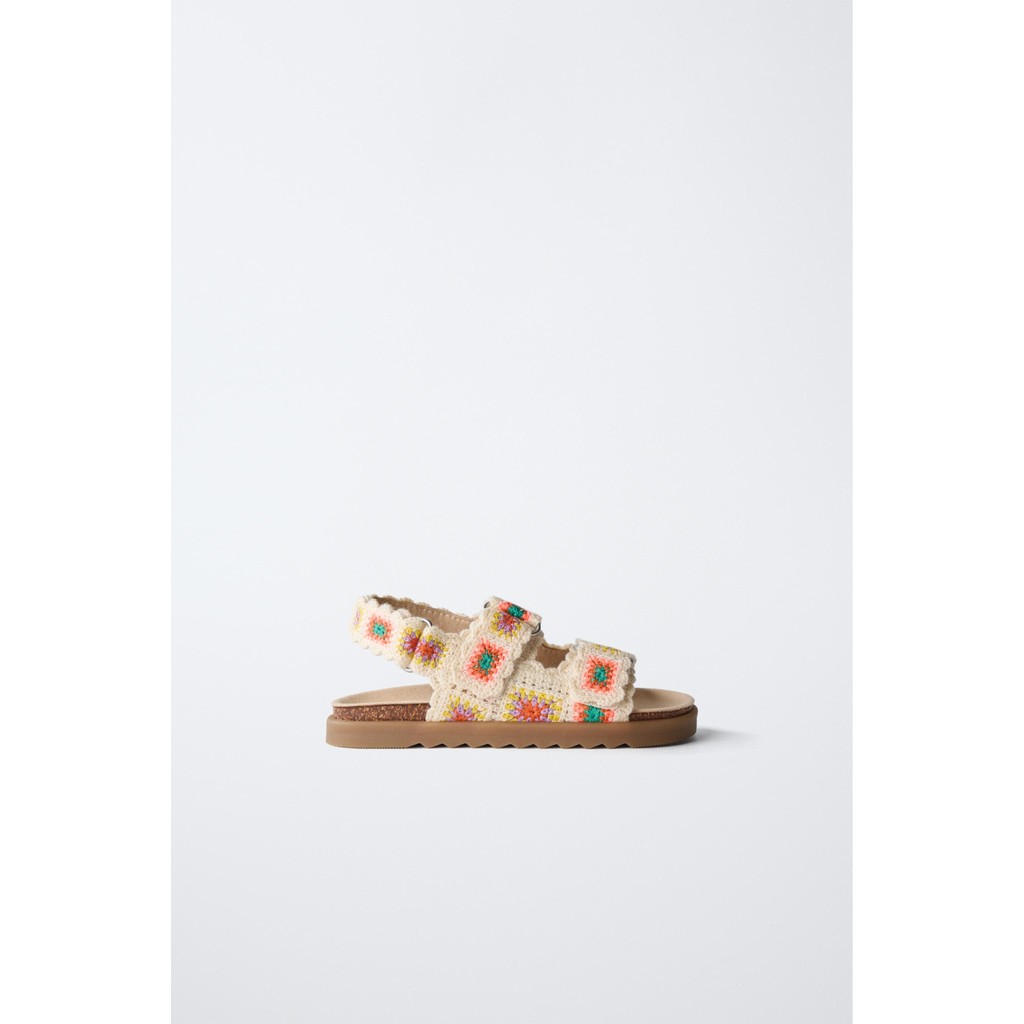 ZARA SANDAL RENDA Sandal tali crochet
