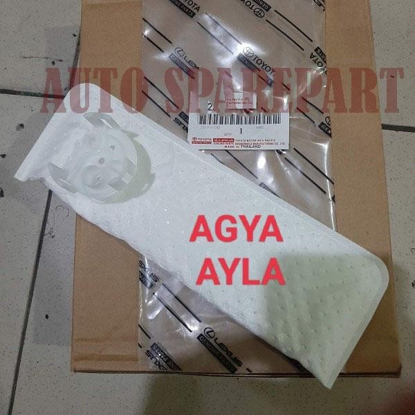 filter saringan fuel pump pompa minyak rotak agya ayla Ori