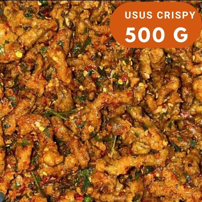 

Usus Crispy 500 g / 500 kripik Usus bumbu Daun Jeruk Pedas Food Camilan Snacks Keripik Makanan