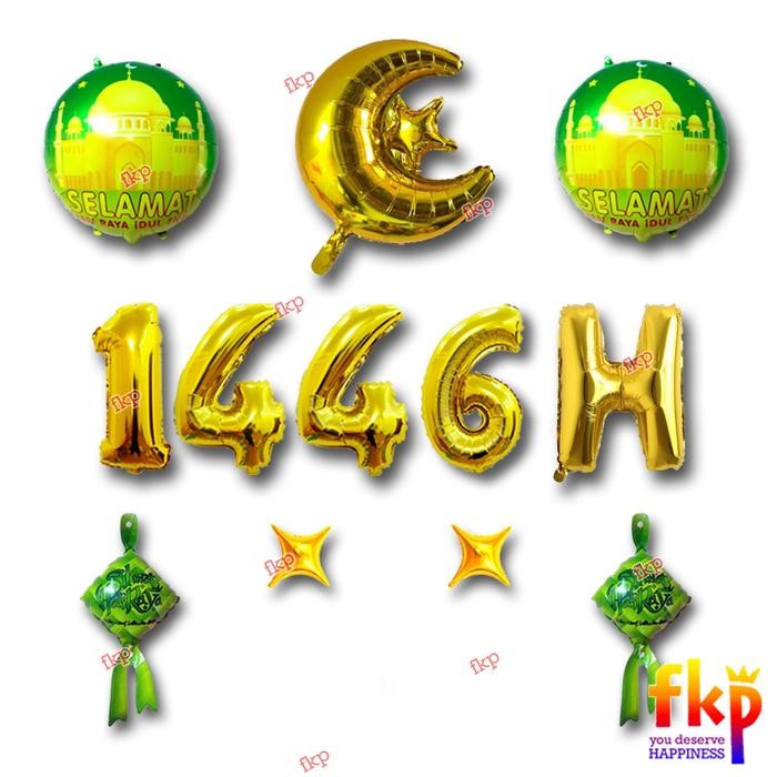 

Terlaris FUNKIDSPARTY Paket Dekorasi Balon Simple Idul Fitri 4-Hiasan Ramadhan SALE