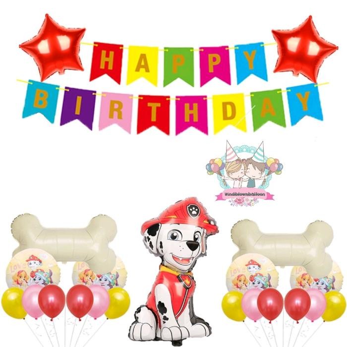 

Terlaris WINDBLOWN BALON PAKET ULANG TAHUN ANAK PAW PATROL MARSHALL MIGHTY PUPPY DOG / HBD BIRTHDAY