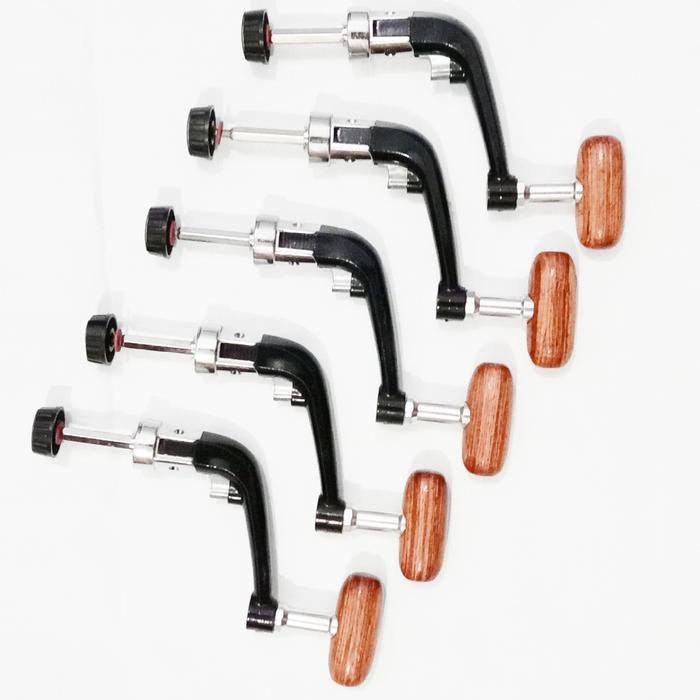 Maguro Seahawk - Handle Reel Knob Kayu Pancing Gagang Reel Besi 1000-2000-3000-4000