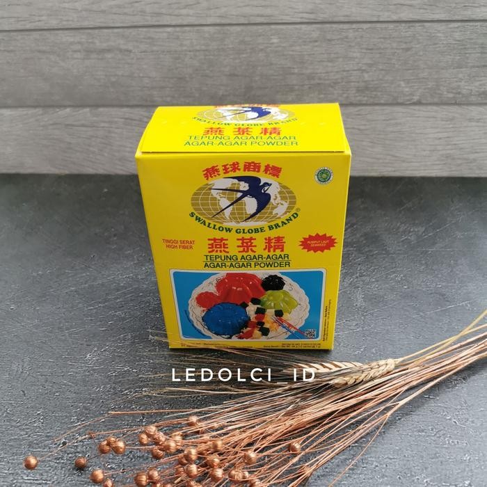 

Lecy.store2 AGAR AGAR SWALLOW PUTIH PLAIN 1 PAK ISI 12 PCS (12 x 7 GRAM)
