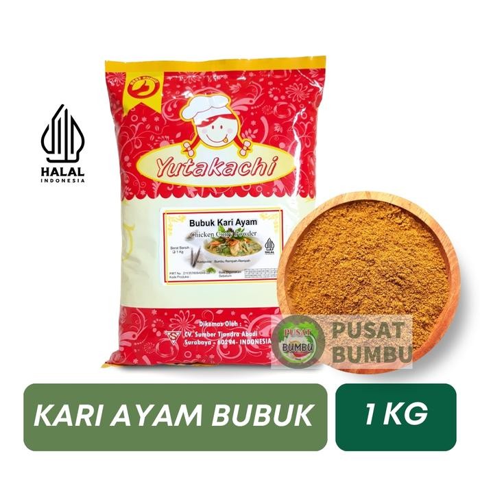 Bumbu Kari Ayam 1 Kg Yutakachi / Rempah Bubuk / Bumbu dapur