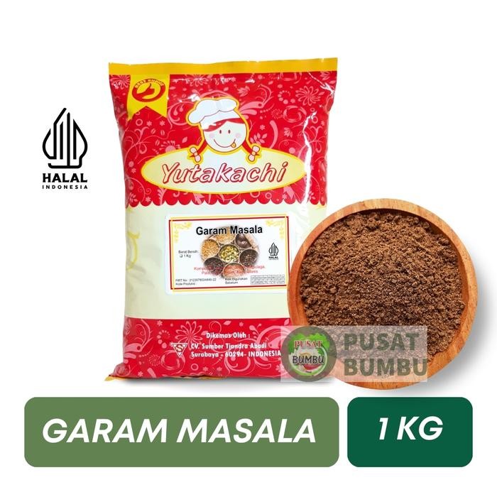 

Bumbu Garam Masala 1 Kg Yutakachi / Bumbu Masak India untuk Masakan Kari, Nasi Kandar, dan Lainnya