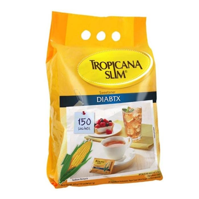 

( GRATIS ONGKIR ) TROPICANA SLIM GULA PENGIDAP DIABETES ISI 150 SACHET Bahan Food Manis