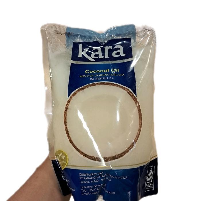 

Kara coconut oil pouch 2lt