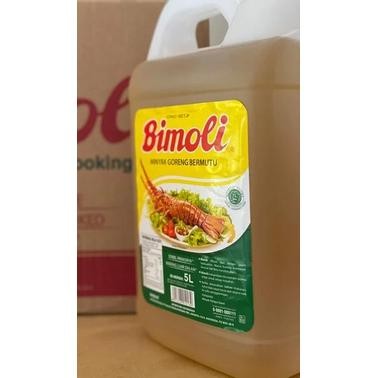 

Minyak goreng bimoli 5 liter / bimoli special 5 liter Jerigen