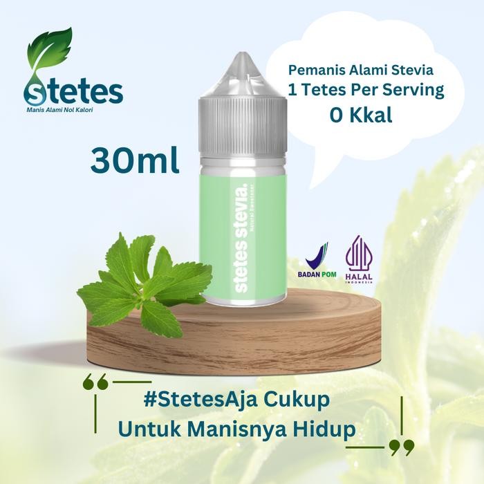 

Stevia cair STETES STEVIA Natural Sweetener 30ml