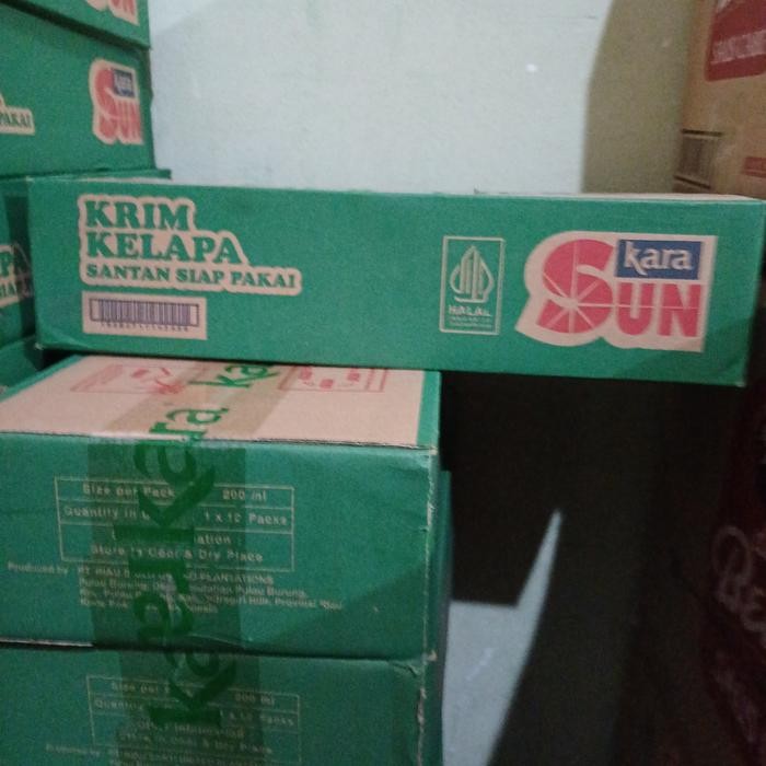 

Sun Kara Santan 200 ML X 12 Pcs (Kartonan)