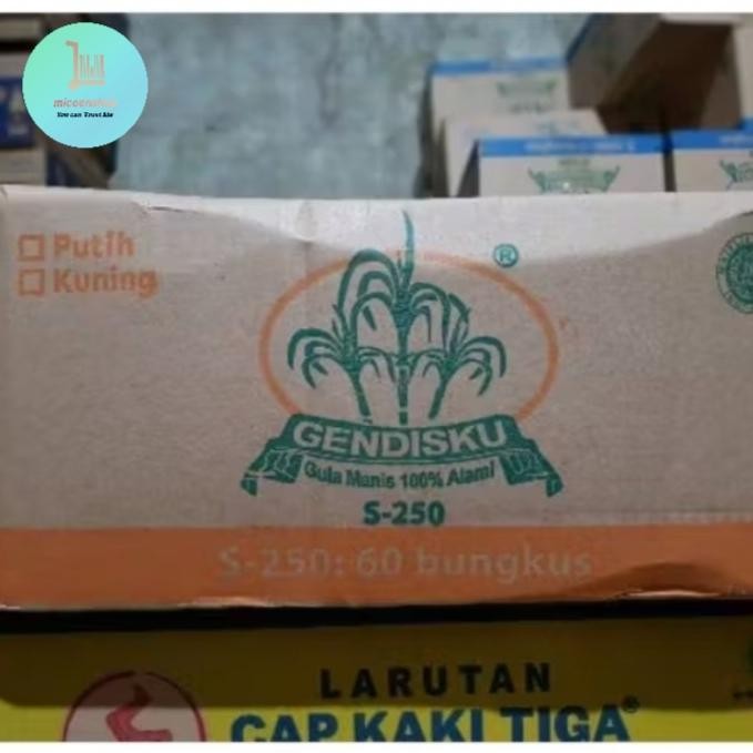 

Gendisku gula per karton 190g