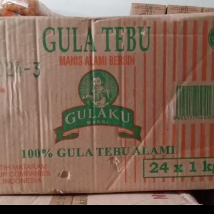 

Gulaku Kemasan 1 Kg x 24 Pcs (Kartonan)
