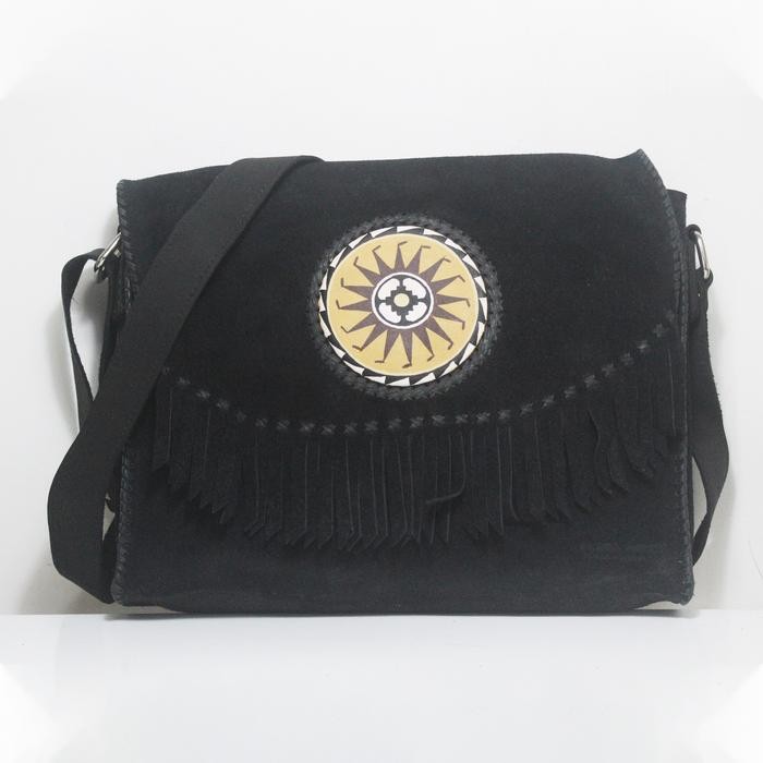Tas Kotak Suede Pria